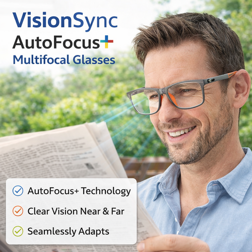🏆⚡50K+ SOLD! Almost Gone-🔥VisionSync AutoFocus+ Multifocal Glasses