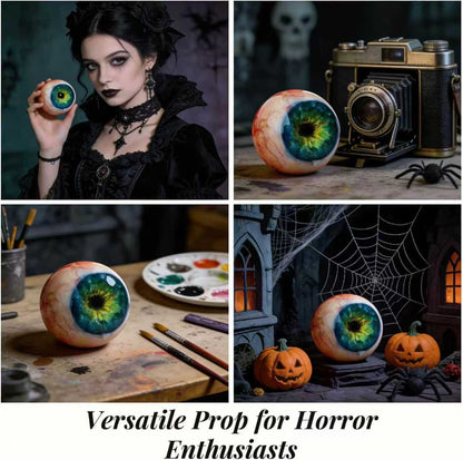 ⚡️Luxury Hyper-Realistic Monster Eye Decor - Handmade Gothic Stained Glass Jewelry👁️