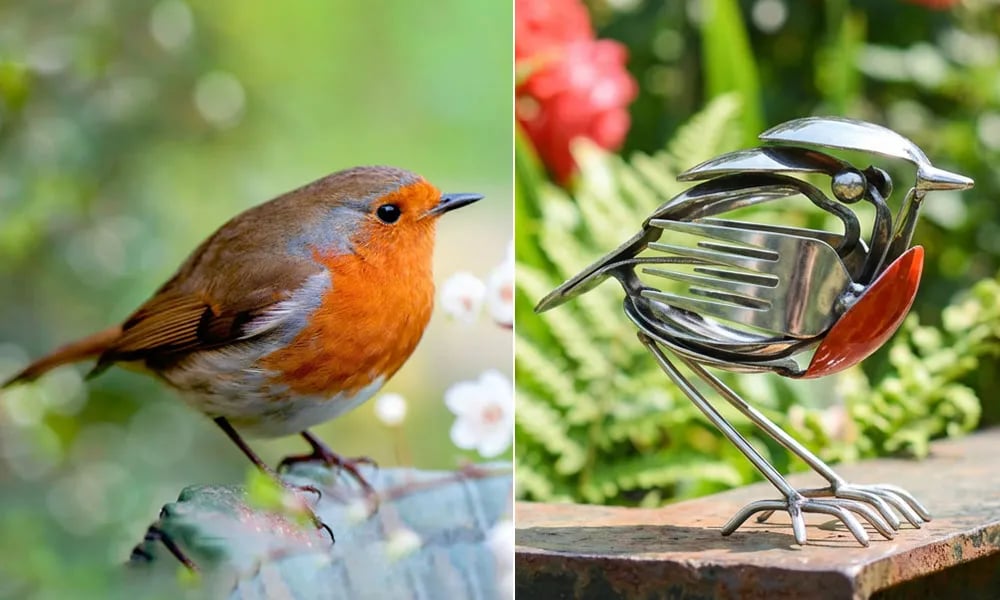 🐦 Handmade Metal Robin - Buy 2 Free Shipping