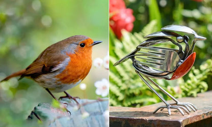 🐦 Handmade Metal Robin - Buy 2 Free Shipping