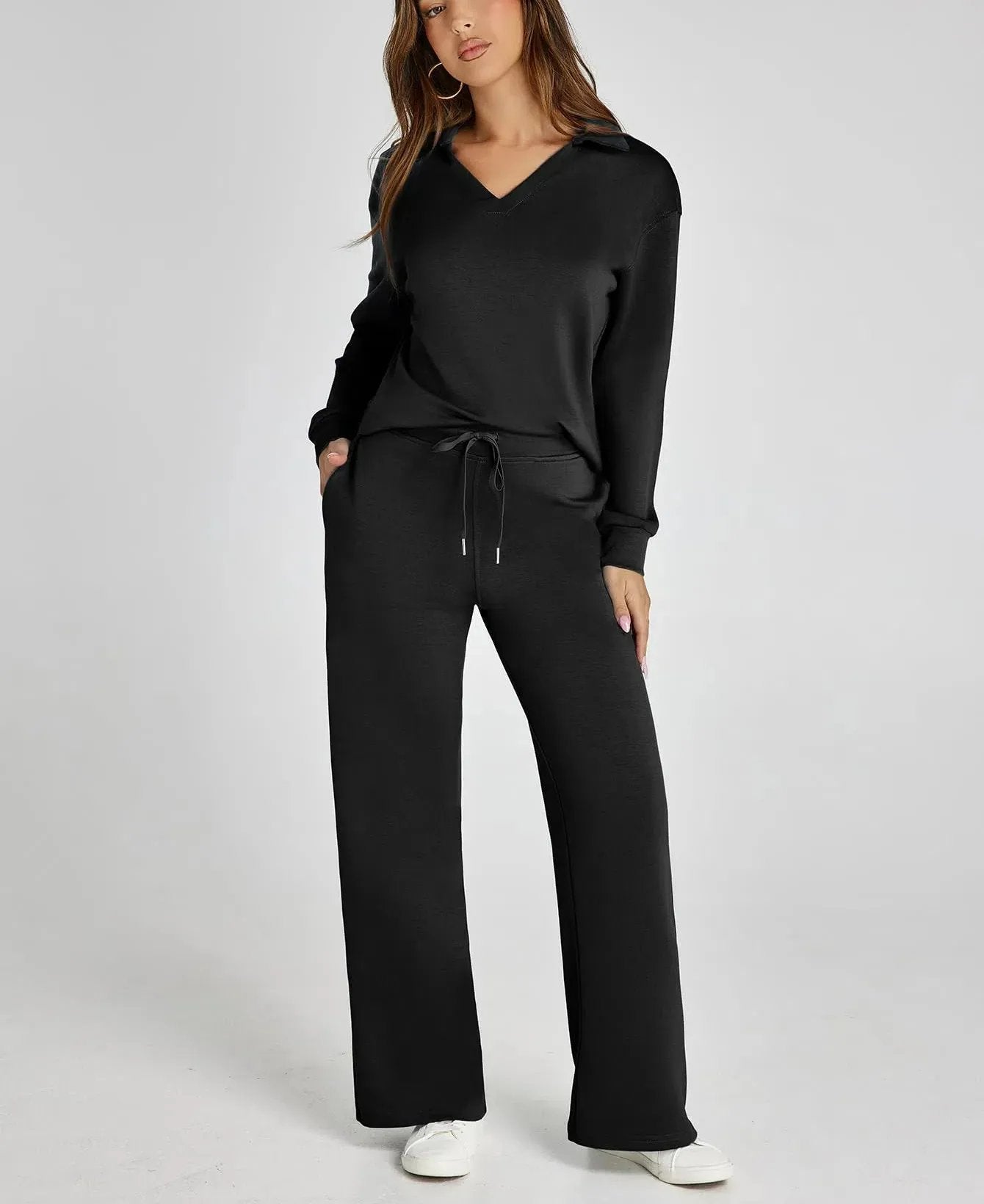 💥 Women's 2 Piece Sets Outfits Casual Long Sleeve Sweatsuits Sets