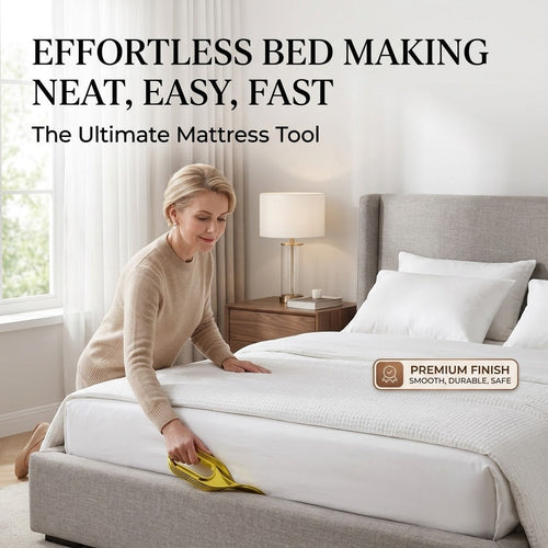No More Strain – Effortless Mattress Lifting & Sheet Tucking🛏️🌟