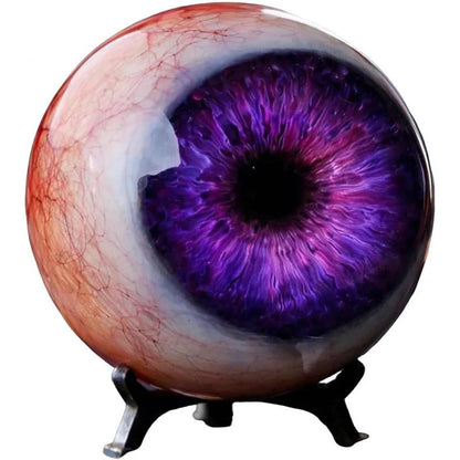 ⚡️Luxury Hyper-Realistic Monster Eye Decor - Handmade Gothic Stained Glass Jewelry👁️