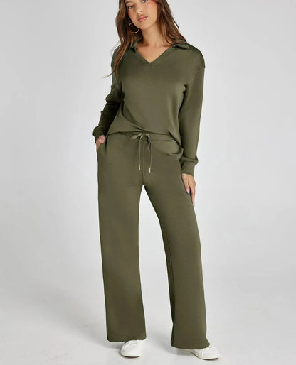 💥 Women's 2 Piece Sets Outfits Casual Long Sleeve Sweatsuits Sets