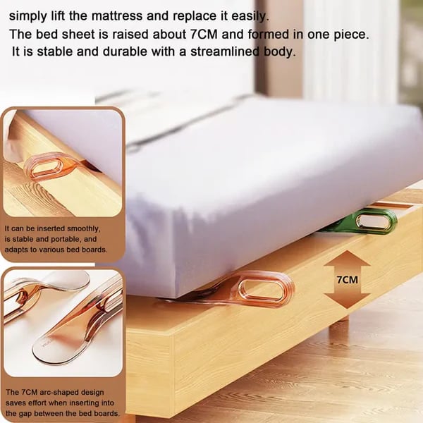 No More Strain – Effortless Mattress Lifting & Sheet Tucking🛏️🌟