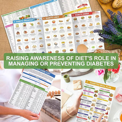 🚚Buy 2 Free Shipping🥒Diabetes Food List & Meal Planner