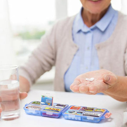 🌸Mother's Day Sale 50% OFF🔥Travel Pill Organizer Box (161 Labels for Customization)