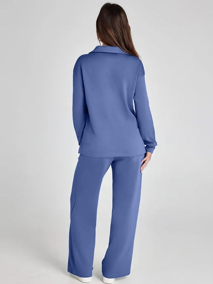 💥 Women's 2 Piece Sets Outfits Casual Long Sleeve Sweatsuits Sets