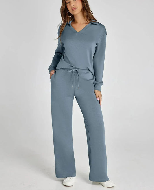 💥 Women's 2 Piece Sets Outfits Casual Long Sleeve Sweatsuits Sets