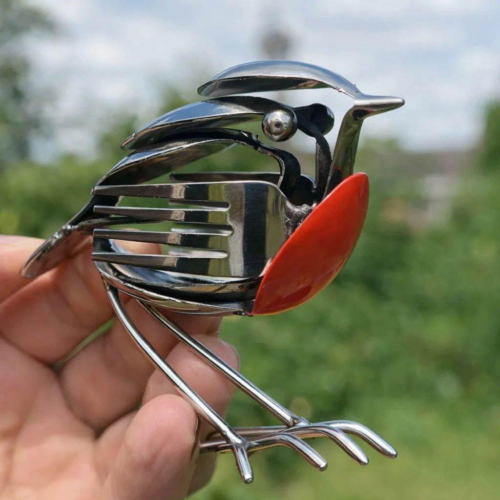 🐦 Handmade Metal Robin - Buy 2 Free Shipping