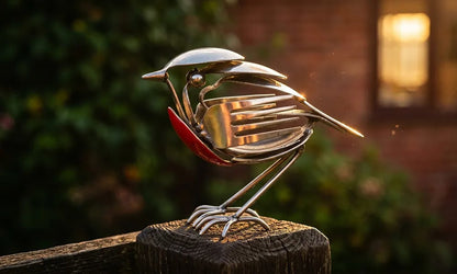 🐦 Handmade Metal Robin - Buy 2 Free Shipping