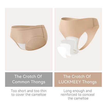 Camel Toe Cover Thongs for Women - G-String