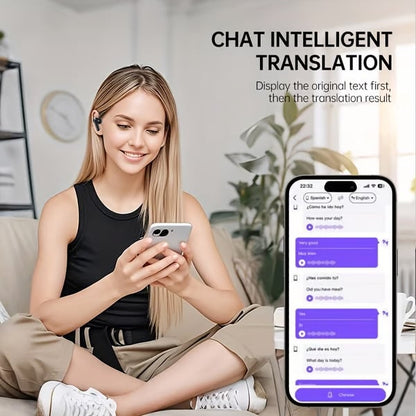 🎁ONLY $19.99🔥Wireless Bluetooth Translation Earphone With LED display screen(Fit iOS & Android)
